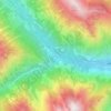 Pianche topographic map, elevation, terrain