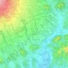 Malcanton topographic map, elevation, terrain