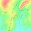 Dullstroom topographic map, elevation, terrain