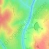 Crocodile Bridge Rest Camp topographic map, elevation, terrain