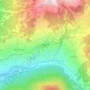 Champlas du Col topographic map, elevation, terrain