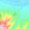 Rossano topographic map, elevation, terrain