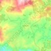 Richmond topographic map, elevation, terrain