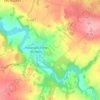 Le Châtelier topographic map, elevation, terrain
