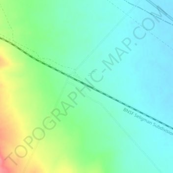 Pica topographic map, elevation, terrain