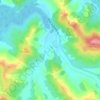 Omanaia topographic map, elevation, terrain