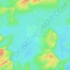 Tardos topographic map, elevation, terrain