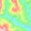 Jebel Qas Baar topographic map, elevation, terrain