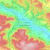 Sondershausen topographic map, elevation, terrain