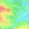 Puyrajoux topographic map, elevation, terrain