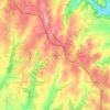 La Castelluccia topographic map, elevation, terrain