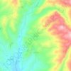 Choulou Village topographic map, elevation, terrain