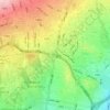 Parkway topographic map, elevation, terrain