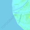 Mindoro topographic map, elevation, terrain