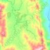 San Ysiro topographic map, elevation, terrain