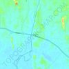 Na Yai Am topographic map, elevation, terrain