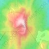 Kakaramea topographic map, elevation, terrain