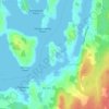 The Head topographic map, elevation, terrain