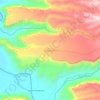 Sampiano topographic map, elevation, terrain