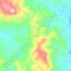 Palao topographic map, elevation, terrain