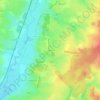 Digoine topographic map, elevation, terrain