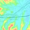 San Benito topographic map, elevation, terrain