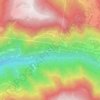 Valduga topographic map, elevation, terrain