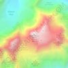 Mont Pelvoux Pointe Puiseux topographic map, elevation, terrain