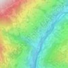 Sauders topographic map, elevation, terrain