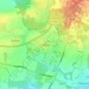 Tubney topographic map, elevation, terrain