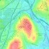 Laurel Mt. topographic map, elevation, terrain