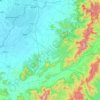 Si Bua Ban topographic map, elevation, terrain