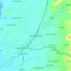 Santo Domingo topographic map, elevation, terrain