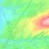 La Blanquière topographic map, elevation, terrain