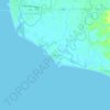 San Rafael topographic map, elevation, terrain