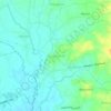 Bunsuran Ⅲ topographic map, elevation, terrain