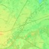 Berkel-Enschot topographic map, elevation, terrain