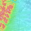 Edenkoben topographic map, elevation, terrain