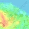 Selent topographic map, elevation, terrain