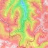 Urdos topographic map, elevation, terrain