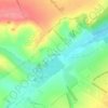 Khromove topographic map, elevation, terrain
