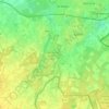 Goirle topographic map, elevation, terrain