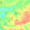 Stanton topographic map, elevation, terrain