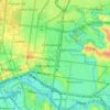 Richmond District topographic map, elevation, terrain