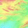 Banda Daud Shah Tehsil topographic map, elevation, terrain