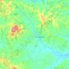 Градска општина Младеновац topographic map, elevation, terrain