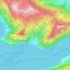 Gersau topographic map, elevation, terrain