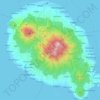 Camiguin topographic map, elevation, terrain