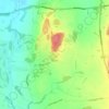 Carden topographic map, elevation, terrain