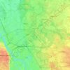 Zielonka topographic map, elevation, terrain